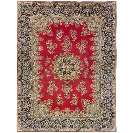 Tappeto Kerman Persia bianco giallo 235x316
