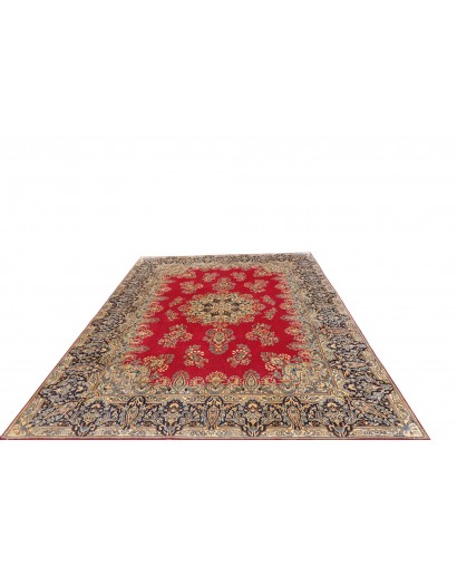 Tappeto Kerman Persia bianco giallo 235x316