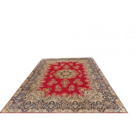 Tappeto Kerman Persia bianco giallo 235x316