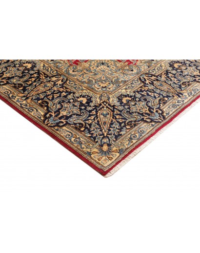 Tappeto Kerman Persia bianco giallo 235x316