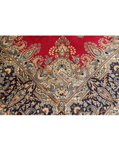 Tappeto Kerman Persia bianco giallo 235x316