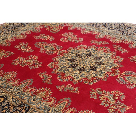 Tappeto Kerman Persia bianco giallo 235x316