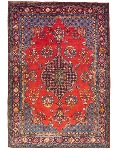 Tappeto Sarough Persia rosso grigio 233x332