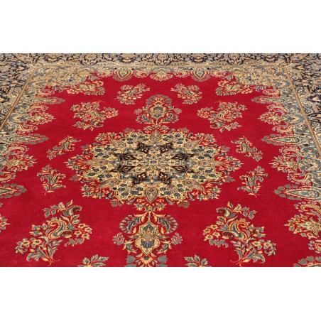 Tappeto Kerman Persia bianco giallo 235x316