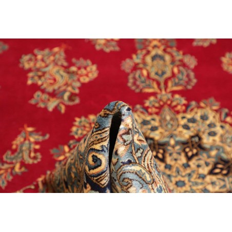 Tappeto Kerman Persia bianco giallo 235x316