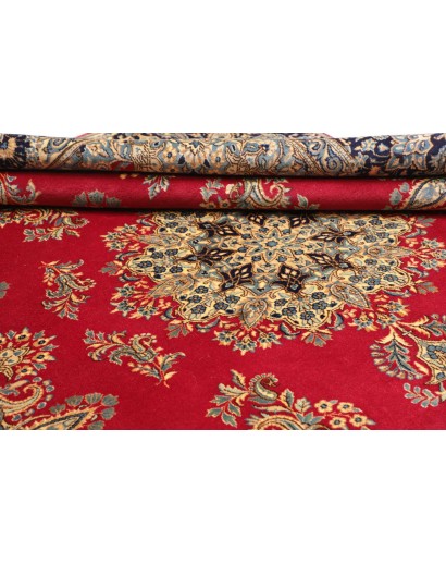 Tappeto Kerman Persia bianco giallo 235x316