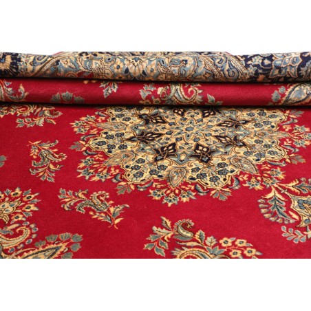 Tappeto Kerman Persia bianco giallo 235x316