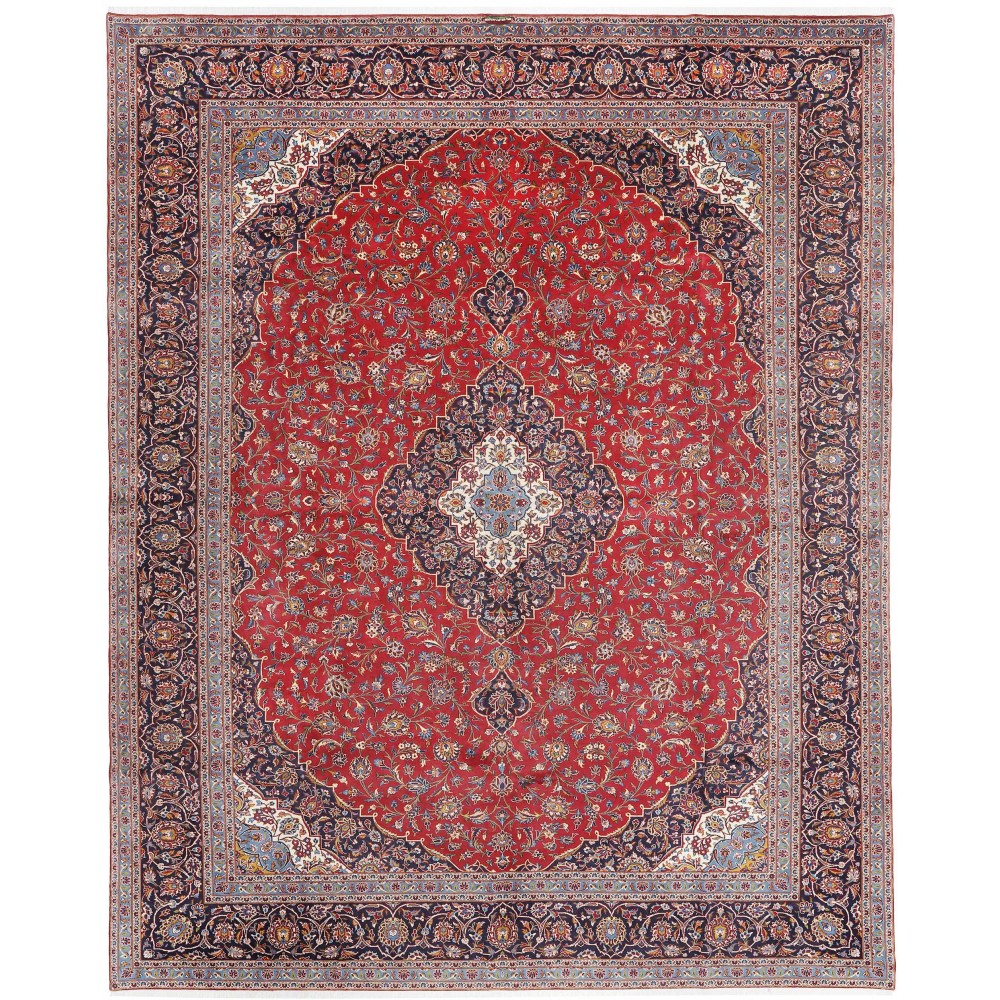 Tappeto Ardakan Persia marrone grigio 400x500