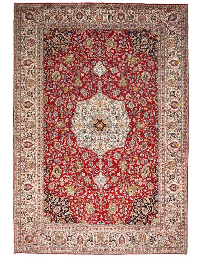 Tappeto Ardakan Persia beige blu 246x357
