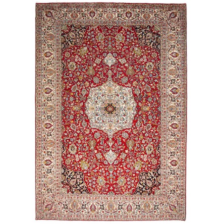 Tappeto Ardakan Persia beige blu 246x357