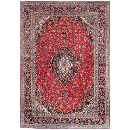 Tappeto Ardakan Persia marrone blu 340x490