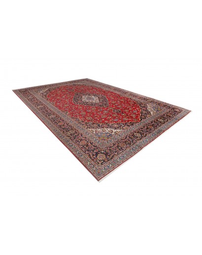 Tappeto Ardakan Persia marrone blu 340x490