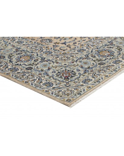 Tappeto Kashan Persia beige grigio 305x505