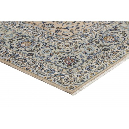 Tappeto Kashan Persia beige grigio 305x505