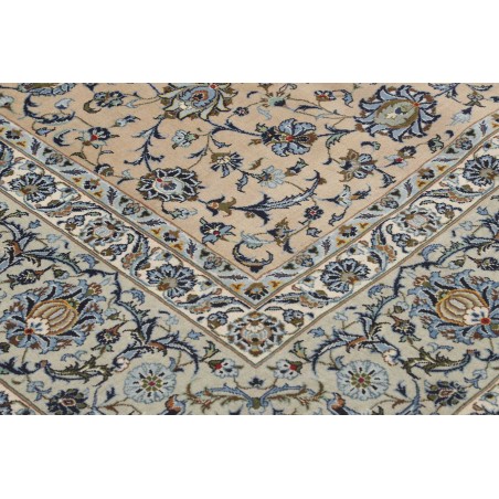 Tappeto Kashan Persia beige grigio 305x505