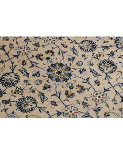 Tappeto Kashan Persia beige grigio 305x505