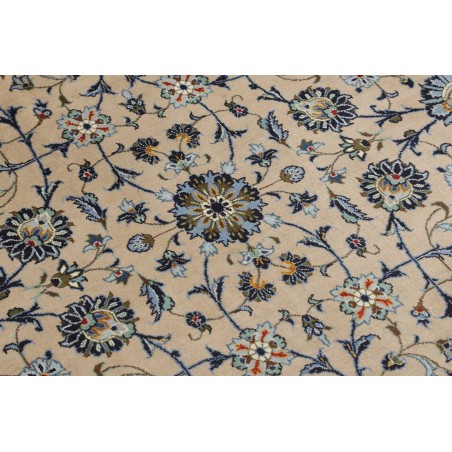 Tappeto Kashan Persia beige grigio 305x505