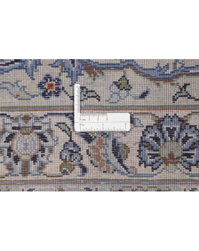 Tappeto Kashan Persia beige grigio 305x505