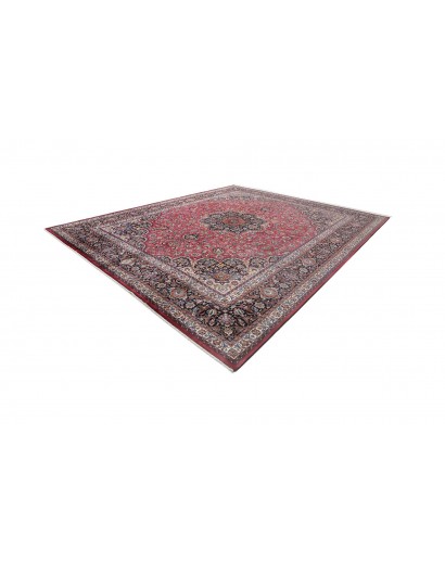 Tappeto Mashad Persia grigio marrone 400x490