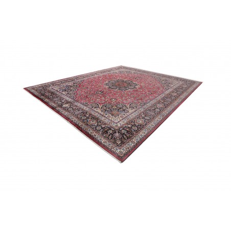 Tappeto Mashad Persia grigio marrone 400x490