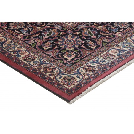 Tappeto Mashad Persia grigio marrone 400x490