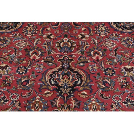 Tappeto Mashad Persia grigio marrone 400x490