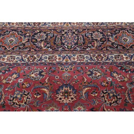 Tappeto Mashad Persia grigio marrone 400x490