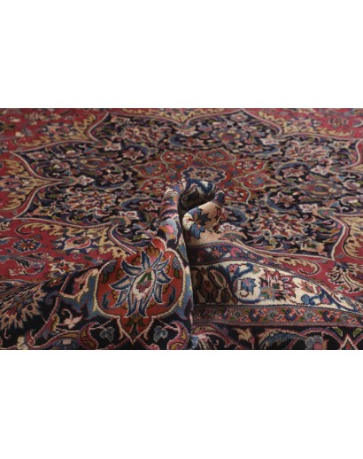 Tappeto Mashad Persia grigio marrone 400x490