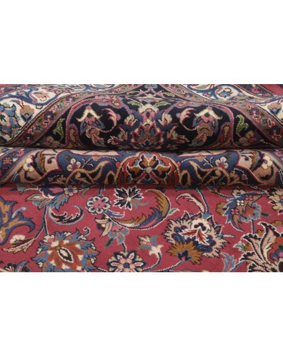 Tappeto Mashad Persia grigio marrone 400x490