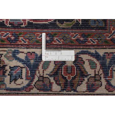 Tappeto Mashad Persia grigio marrone 400x490