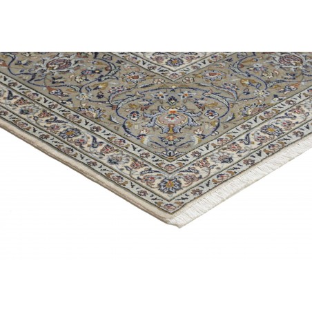 Tappeto Kashan Persia beige bianco 354x490