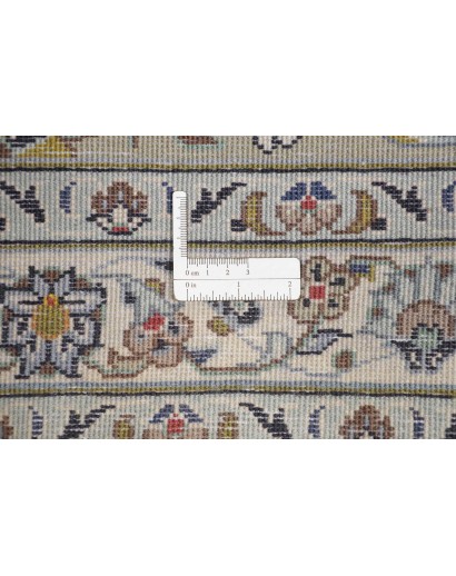 Tappeto Kashan Persia beige bianco 354x490