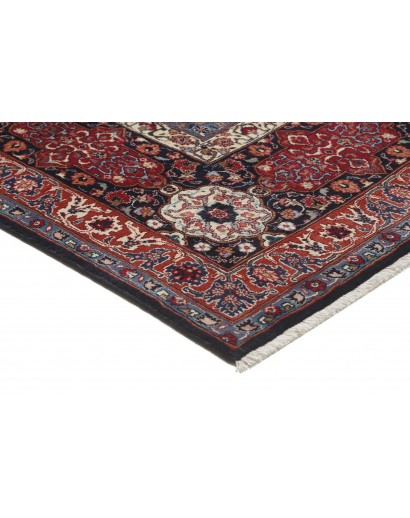 Tappeto Mashad Persia grigio beige 346x503