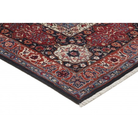 Tappeto Mashad Persia grigio beige 346x503