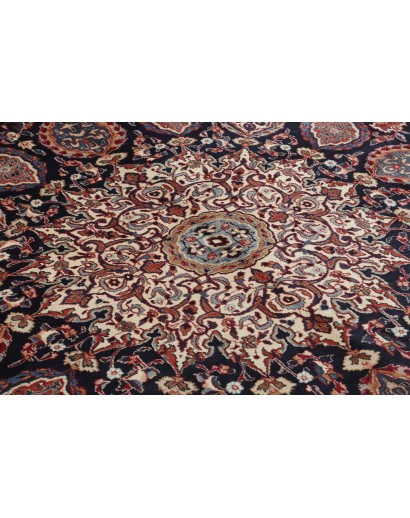 Tappeto Mashad Persia grigio beige 346x503