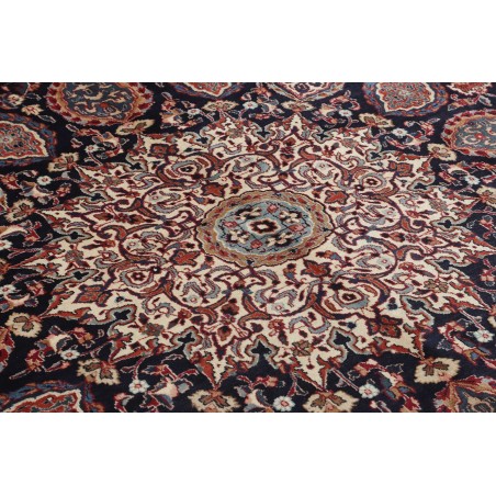 Tappeto Mashad Persia grigio beige 346x503