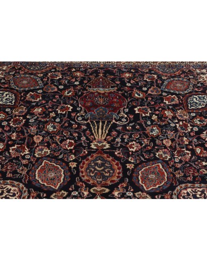 Tappeto Mashad Persia grigio beige 346x503