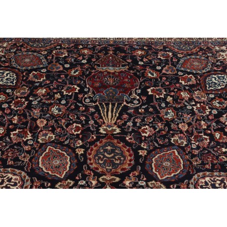 Tappeto Mashad Persia grigio beige 346x503