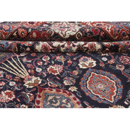 Tappeto Mashad Persia grigio beige 346x503