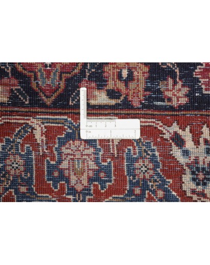 Tappeto Mashad Persia grigio beige 346x503