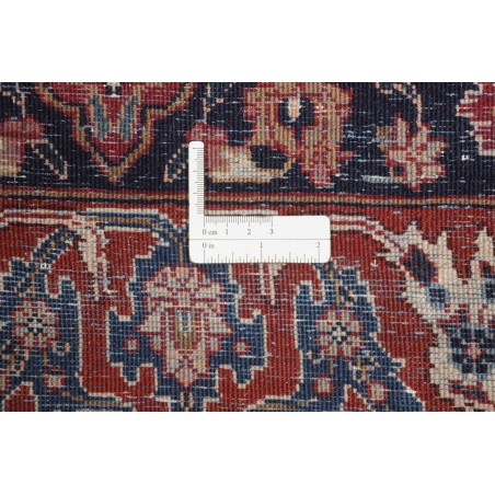 Tappeto Mashad Persia grigio beige 346x503