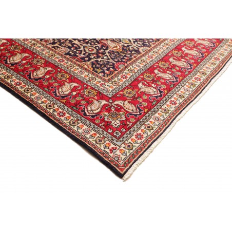 Tappeto Tabriz Persia marrone giallo 300x387