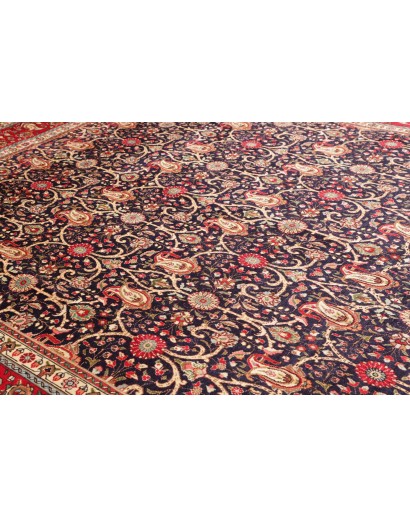 Tappeto Tabriz Persia marrone giallo 300x387
