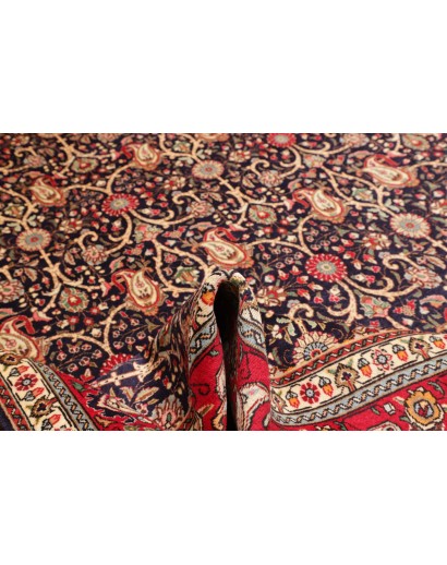 Tappeto Tabriz Persia marrone giallo 300x387