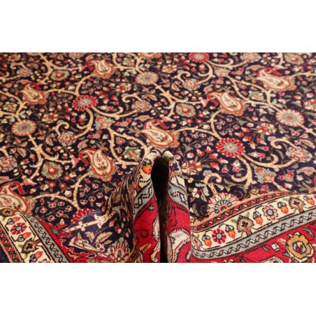 Tappeto Tabriz Persia marrone giallo 300x387