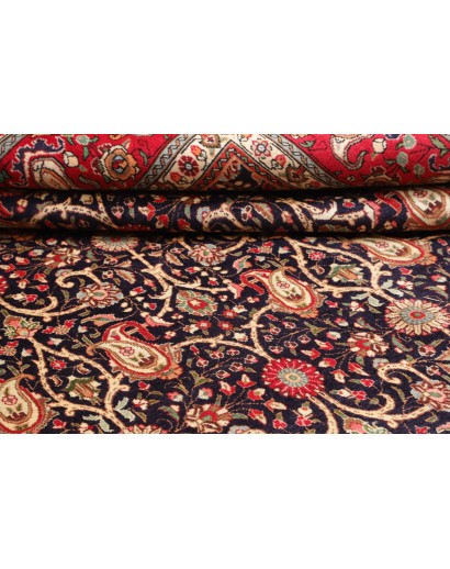 Tappeto Tabriz Persia marrone giallo 300x387