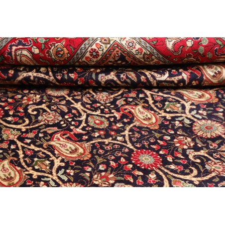 Tappeto Tabriz Persia marrone giallo 300x387