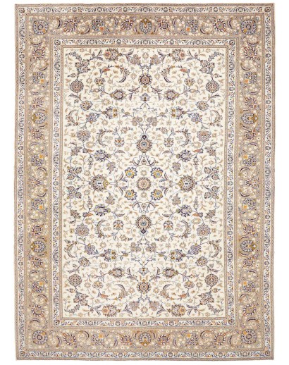 Tappeto Kashan Persia bianco 280x383