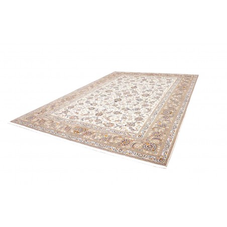 Tappeto Kashan Persia bianco 280x383