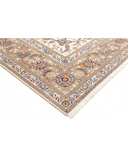 Tappeto Kashan Persia bianco 280x383